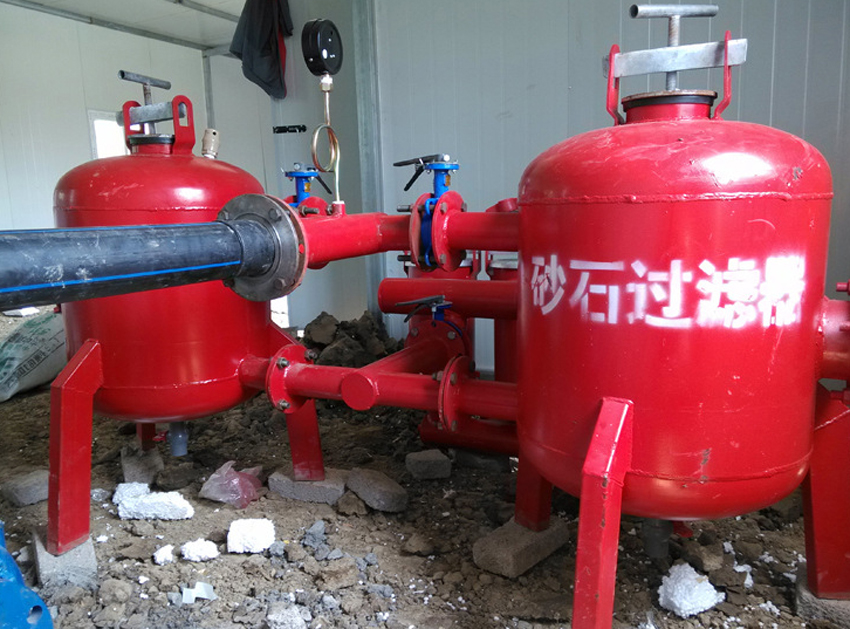 潜润科技水肥一体化智能灌溉设备砂石过滤器