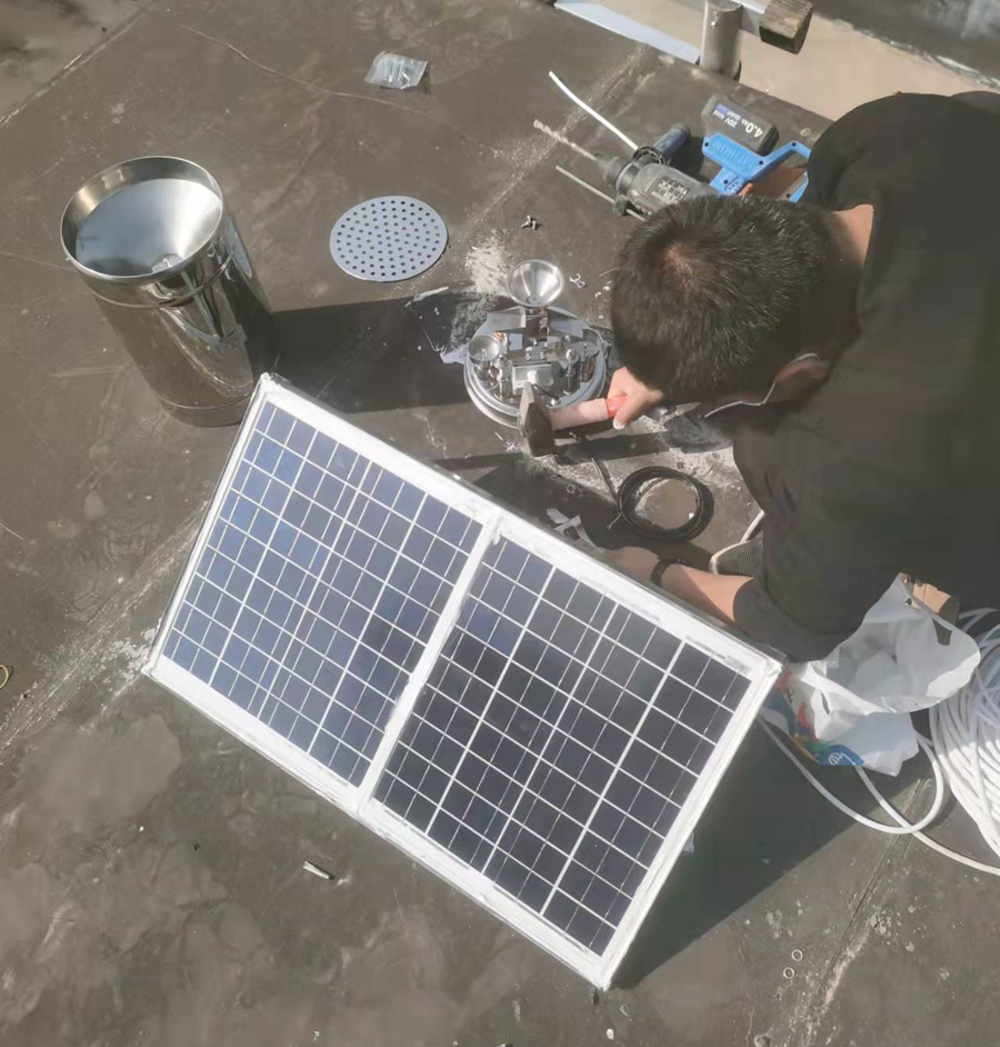 潜润节水翻斗式雨量计内部结构及安装调试操作步骤